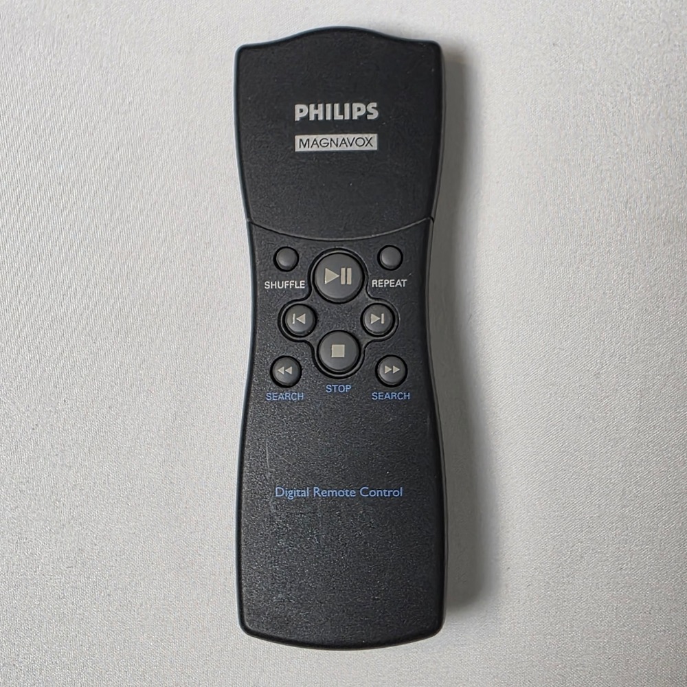 Philips Magnavox RC330801/04 Remote Control Black Digital Media TESTED